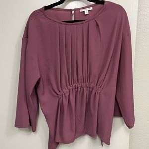 Mauve blouse